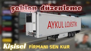 Euro Truck Simulator 2 (1.49) Çekiçi ve Dorse Üzerine Kendi Tasarımını Yap 2023