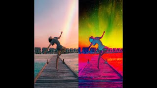 How To Apply A Gradient Neon Effect Image In Photoshop Using Gradient Map