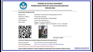 Mekanisme Cetak Kartu PPG Seleksi Akademi PPG Daljab 2022