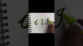 Letter-I #music #new #love #youtube #youtubeshorts #drawing #trending #trendingshorts #art #diy