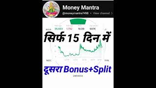 सिर्फ 15 दिन में मिलेगा दूसरा Bonus+Split Debt Free Co #Bonus Split #Best Multibagger Rocket Share