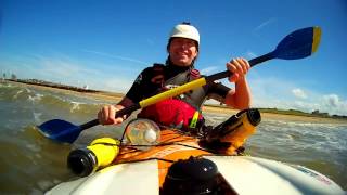 jon wobble in a sea kayak