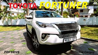 Toyota Fortuner 4x2 AT POV Driving | FUN DRIVE | 2017 Model | 2.8 L | 4K | ASMR | The Carguy |# 37|