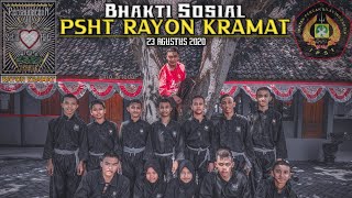 PSHT RAYON KRAMAT Bhakti Sosial ngeCOR atap Musholla SDN KRAMAT 2 NGANJUK