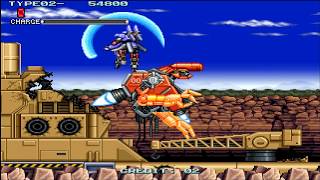 Rohga Armor Force (Arcade) "My Only 9 Coins" Arcade Gameplay