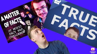 Dan Bull and Stupendium's Fact Raps (TRUE FACTS & A MATTER OF FACTS) Reaction