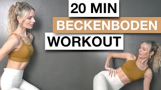 20 Minuten Beckenbodentraining für Frauen - so trainierst du ihn richtig!