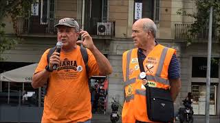 Domiciano Sandoval els dilluns al Sol a Plaça Universitat de Barcelona