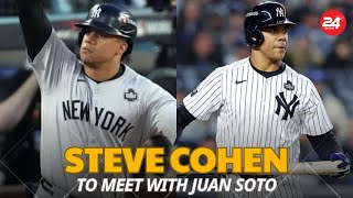 "Steve Cohen to Meet with Juan Soto and Scott Boras: Mets' Bold Pursuit of Superstar"