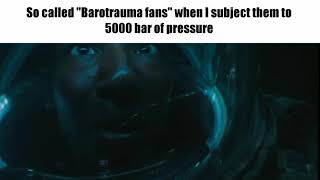 So Called "Barotrauma fans" When I Subject Them to 5000 bar of Pressure