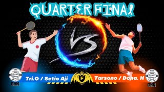 QF || MD || Tri G / Setio Aji ( GHN ) vs Tarsono / Dona H ( GHN ) || PT GHP Champions 2024