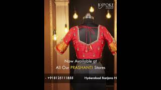 Embroidered Blouse | B'Spoke | Custom Tailoring by Prashanti