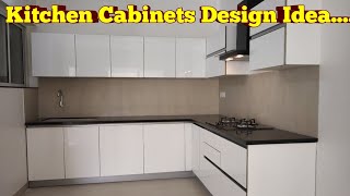 Kitchen Cabinates Design Idea....!