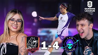 PRIMER PARTIDO DE ATLETICO PARCERAS (VS LAS ALIENS) || QUEENS LEAGUE || La Parce