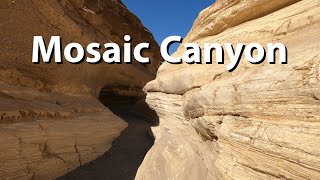 Hiking Mosaic Canyon in Death Valley