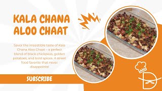 Kala Chana Aloo Chaat Recipe | Chana Chaat Recipe | Deeja's Recipes