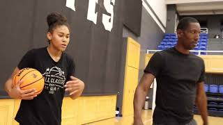 Guards/Forwards Drills… GiGi Battle Off Season Workout