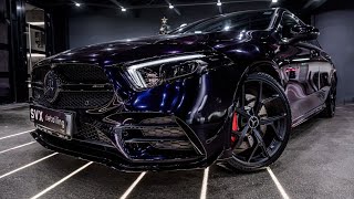 Нереальный Mercedes Benz A35 Purple