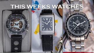 This Weeks Watches - JLC Reverso Tribute to 1931, Omega Speedy, YEMA "Tomahawk" & MORE! [Episode 33]