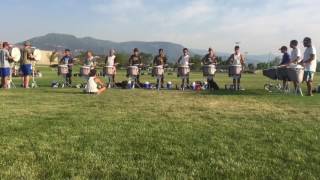 Blue Knights Drumline 2016 Warmup