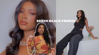 SHEIN BLACK FRIDAY FASHION HAUL🐼⚫️♟