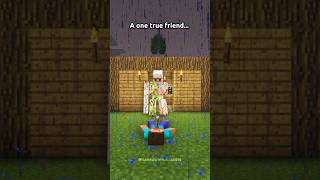 A good friend... 😢 #minecraft #shorts #memes