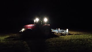 [GoPro] Cabview | Massey Ferguson 7726 | Nočná príprava pôdy