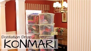 KONMARI METHOD TIDYING UP DONATIONS episode 9