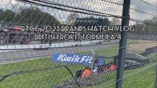 BTCC 2023 BRANDS HATCH VLOG BRITISH ROKIT FORMULA 4