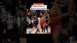 Fever vs Sun: Caitlin Clark gets poked in the eye by Dijonai Carrington