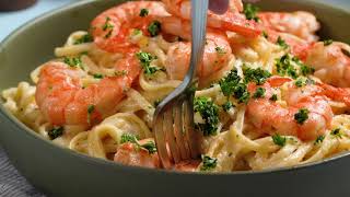 Shrimp Alfredo Pasta | Level Up Your Pasta!