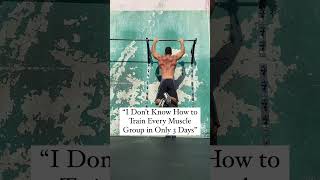 How To Train Every Muscle Group In 3 Days ( Best 3 Day A Week Workout Program For Busy People)