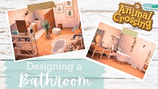 Calming Bathroom Interior Build | Animal Crossing New Horizons