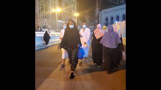 From mosque Haram (Kaaba) to Hotel Anjum Масжидул Харомдан Анжум мехмонхонасига йул