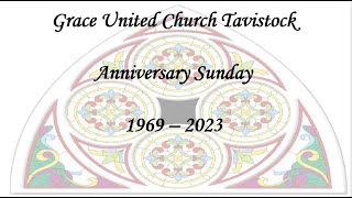 Grace United Worship - Sunday October 22, 2023 - Anniversary Sunday, led by Rev Marg Smith