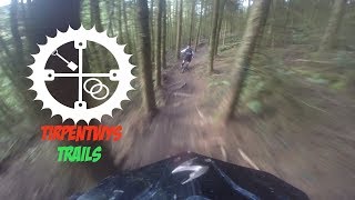 HELMET CAM : Tirpentwys Trails. chasing Jack Perry