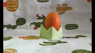 So easy and interesting: make an egg holder with paper