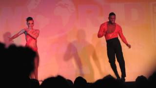 Alfredo y Andrea (Colombia, Georgia). Improvisación. World Bachata Masters 2013