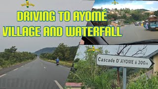 Togo is not just about Lomé. PART 1 Drive on Atakpamé-Kpalimé road 21km to Ayomé for Ayomé Waterfall