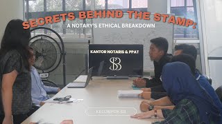 SECRETS BEHIND THE STAMP: A NOTARY’S ETHICAL BREAKDOWN