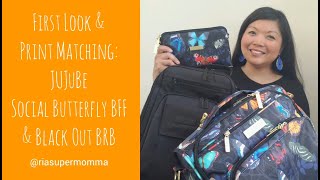 First Look & Print Matching: JuJuBe Social Butterfly BFF & Black Out BRB