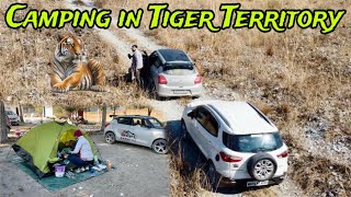 NIGHT CAMPING IN DANGEROUS FOREST JIM CORBETT TIGER TERRITORY | #camping #jimcorbett