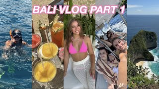 BALI VLOG PT 1- our boat broke down, Mrs Sippy, Nusa Penida day trip, snorkling (days 1-3)