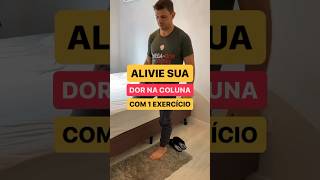 Alivie sua dor na coluna com um exercício