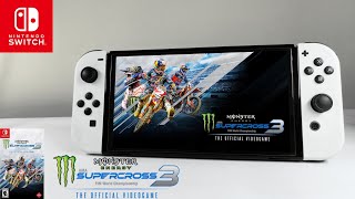 MONSTER ENERGY SUPERCROSS 3 - Nintendo Switch Gameplay