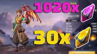 DEV AÇILIŞ #3 1020X EPIC 30 LEGENDARY! [INFINITE MAGICRAID]