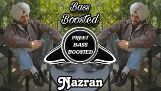 Nazran ❤[Bass Boosted] Nirvair Pannu | Latest Punjabi Song 2024 | PREET BASS BOOSTED