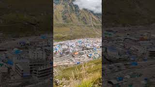 Kedarnath view From Bhairav Baba.   #shorts #short #kedarnath