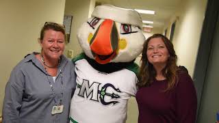 Beacon the Puffin visits Orthopaedic Clinical Locations!