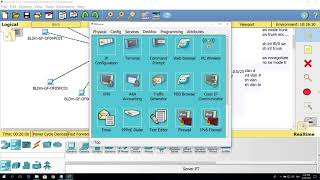 7-  configuration of DHCP on core switch